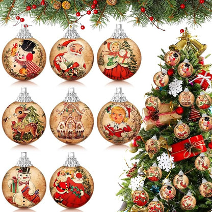 🎄 Vintage Christmas Ornament Set ✨