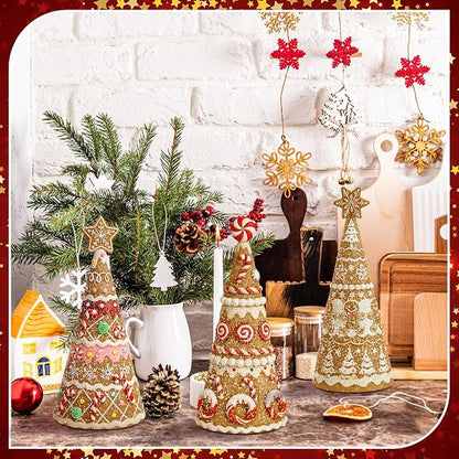 🍪 Gingerbread Christmas Tree Decor Set 🎄
