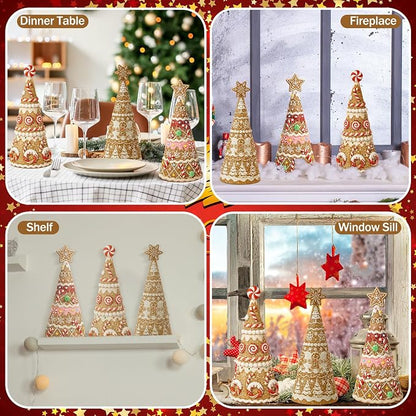 🍪 Gingerbread Christmas Tree Decor Set 🎄