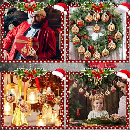 🎄 Vintage Christmas Ornament Set ✨