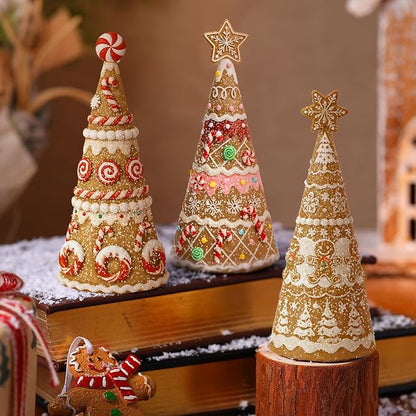 🍪 Gingerbread Christmas Tree Decor Set 🎄