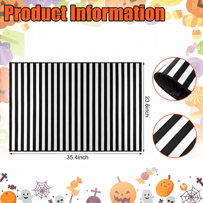 (2-Pack) Halloween Outdoor Doormat — Cute Ghost Pattern