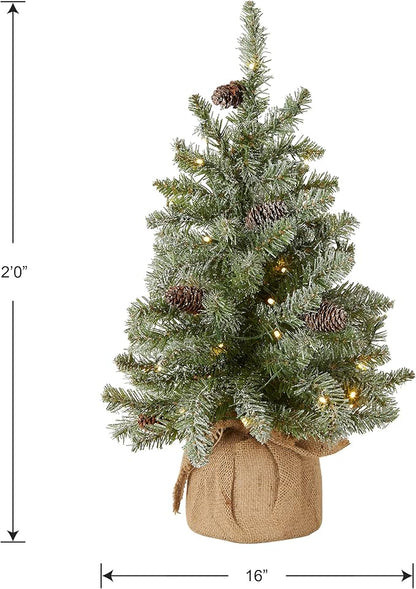 🎄 Pre-Lit Tabletop Christmas Tree ✨