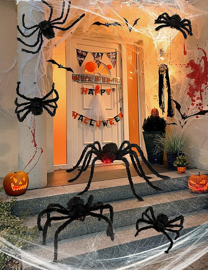 🕷️ Giant Plush Halloween Spider(6-pack)