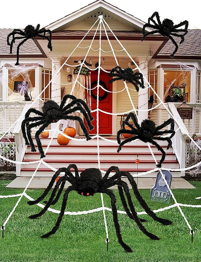 🕷️ Giant Plush Halloween Spider(6-pack)