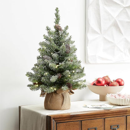 🎄 Pre-Lit Tabletop Christmas Tree ✨
