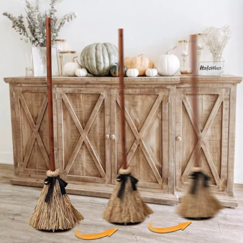 🧹 Animated Dancing Witch Broom | Halloween Home Decor
