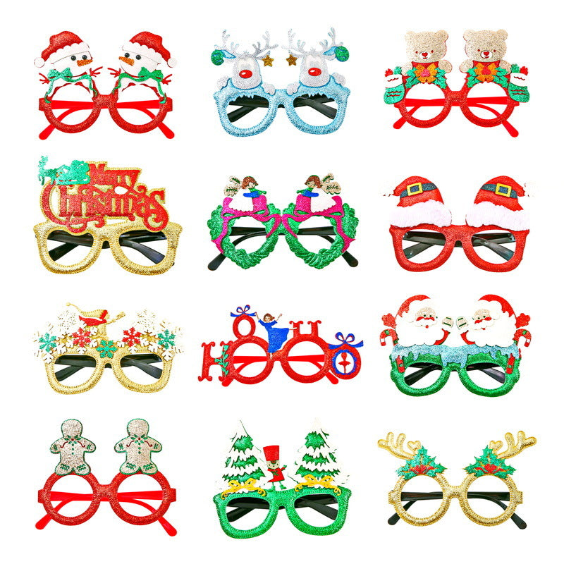 🎄 Funny Christmas Party Glasses Set 🎅